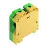 Weidmüller Földelő sorkapocs TS35 zöld/sárga csavaros DIN (kalap)sín 35mm WPE 70N/35 Weidmüller - 9512200000