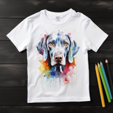  Weimari Vizsla póló (Gyerek)(Színes) gyerek póló