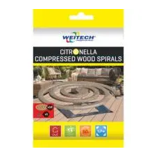 Weitech Citronellás szúnyogirtó spirál,10db+1 tartó (WK8021) tisztító- és takarítószer, higiénia