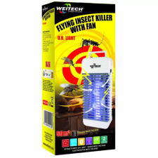  Weitech ventillátoros rovarcsapda, légy, szúnyog befogására elektromos állatriasztó