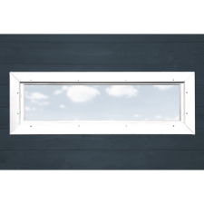Weka egyszárnyú ablak fehér Sz x Ma: 125 x 40 cm 21/28 mm-es falvastagsághoz kerti tárolás
