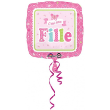 Welcome Baby Fólia lufi 43 cm party kellék