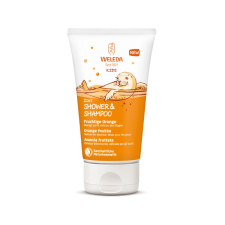  Weleda kids 2in1 gyümölcsös narancs tusfürdő és sampon 150 ml tusfürdők