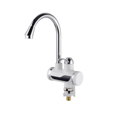WELL Elektromos átfolyós vízmelegítő csaptelep LED kijelzővel (FCTEL-WATERFALL-WL) (FCTEL-WATERFALL-WL) csaptelep