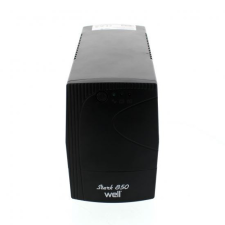 WELL szünetmentes tápegységek 480W-850VA fekete (UPS-LINT-STARK850-WL) villanyszerelés