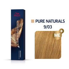 Wella Koleston Perfect Me + Pure Naturals 9/03 60ml hajfesték, színező