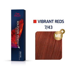 Wella Koleston Perfect Me + Vibrant Reds 7/43 60ml hajfesték, színező