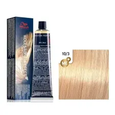 Wella Professional Koleston Perfect Me+ krémhajfesték, 10/3 hajfesték, színező
