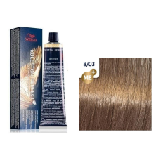 Wella Professional Koleston Perfect Me+ krémhajfesték, 8/03 hajfesték, színező