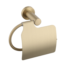 Welland Arany WC papír tartó fedőlappal | Welland Topaz 96307A-BG fürdőszoba kiegészítő