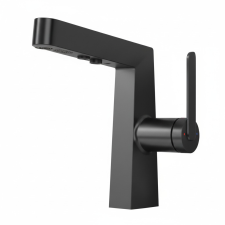 Welland FH-3229 mosdó csaptelep - kihúzható többfunkciós fej - (fekete) csaptelep