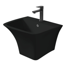Welland H-7110 fali mosdókagyló - 53 cm - fekete szaniter