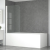 Welland Kádparaván 70 x 140 cm Welland Classico L5001 - króm profil