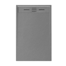 Welland kőhatású zuhanytálca szifonnal 80 x 120 cm - szürke (GT-12080LS) kád, zuhanykabin