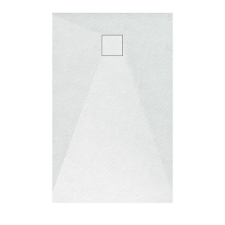 Welland kőhatású zuhanytálca szifonnal 80 x 130 cm - fehér (GT-13080SS) kád, zuhanykabin