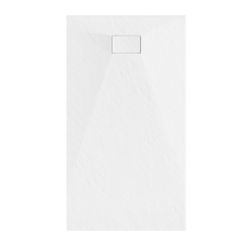 Welland kőhatású zuhanytálca szifonnal 80 x 160 cm - fehér (GT-16080SS) kád, zuhanykabin