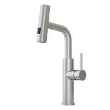 Welland S3281E-1 mosogató csaptelep - kihúzható multifunkciós fej - (inox) csaptelep