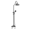Welland Vintage-Pro zuhanyrendszer csapteleppel - fekete