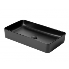 Welland Y9396 pultra építhető mosdókagyló - 60 x 34 cm (fekete) szaniter