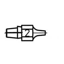 Weller DX 112 Forrasztási anyag elszívó dűzni Hegy méret 1 mm Csúcs hossza 23 mm Tartalom, tartalmi egységek rendelésenként 1 db (51314299) forrasztási tartozék