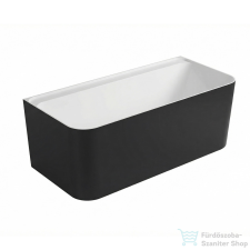 Wellis Arta 170x80 szabadon álló kád, matt fekete WK00230 kád, zuhanykabin