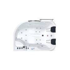  Wellis Dublo 180x130 Hydro akril balos kád, Retro csapteleppel csaptelep