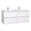  Wellis Elois White 120 szekrény+ mosdókagyló