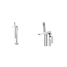 Wellis Mamba Chrome szabadonálló kádtöltő csaptelep ACS0321 csaptelep