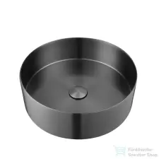 Wellis Marigold pultra ültethető rozsdamentes acél mosdó, szálcsiszolt fegyvermetál WB00557 szaniter