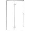Wellis Sorrento 90 nyílóajtós zuhanyfal balos- Easy Clean bevonattal