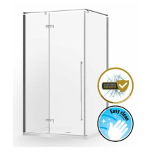 Wellis Sorrento Plus 100 1 nyílóajtós szögletes zuhanykabin jobbos- Easy Clean bevonattal kád, zuhanykabin