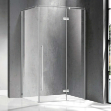  Wellis Sorrento Plus 100 szögletes Zuhanykabin nyílóajtóval - Többféle kivitelben kád, zuhanykabin