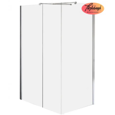 Wellis Wellis Astro 140 walk-In zuhanyfal kombináció, 140x190 cm, WC00491 kád, zuhanykabin