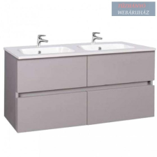 Wellis Wellis Elois grey 120 négy fiókos függesztett mosdószekrény, WB00273 fürdőszoba bútor