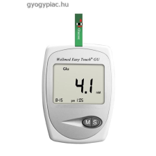 Wellmed Easytouch ET GU Vércukormérő és húgysav mérő készülék gyógyhatású készítmény
