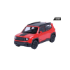 Welly Makett autó, 01:34, Jeep Renegade Trailhawk piros.