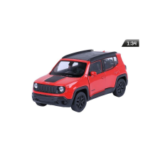 Welly Makett autó, 01:34, Jeep Renegade Trailhawk piros. rc autó