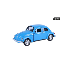 Welly Makett autó, 01:34, VW Beetle kék. makett