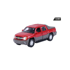 Welly Makett autó, 1:34, Chevrolet Avalanche 2002, piros makett