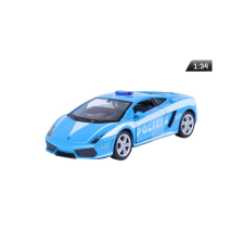 Welly Makett autó, 1:34, Gallardo LP560-4 rendőrségi, kék makett
