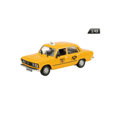 Welly Makett autó, 1:43 Fiat 125p, sárga makett