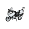 Welly Makett motorkerékpár, 1:18, BMW R 1200 RT rendőrségi verzió, fekete-fehér