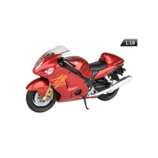 Welly Makett motorkerékpár, 1:18, Suzuki Hayabusa, piros (M83861) makett