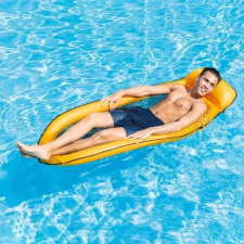 Welora Intex felfújható matrac hálóval, Intex, 1.78x0.94m, sárga strandjáték