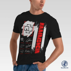 WELOVESHIRTS Rammstein autogram férfi póló