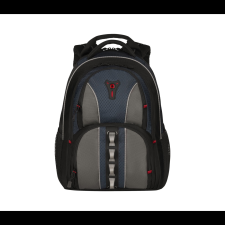 Wenger Cobalt 15.6" Notebook hátizsák - Fekete-Szürke-Kék (600629) számítógéptáska