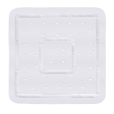WENKO Florida zuhanybetét fehér 55 cm x 55 cm fürdőszoba kiegészítő