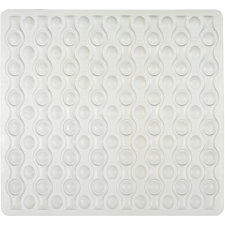 Wenko Rocha csúszásgátló zuhanyszőnyeg fehér 54 cm x 52 cm fürdőszoba kiegészítő