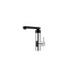 WENTOREX BICOLOR 33 INOX rozsdamentes, átfolyós elektromos vízmelegítő csaptelep (3,3 kW / fekete - inox)