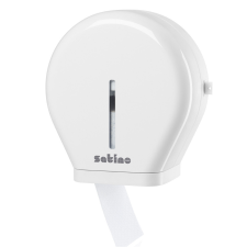 Wepa Satino Wepa Mini toalettpapír adagoló ABS műanyag, fehér fürdőszoba kiegészítő